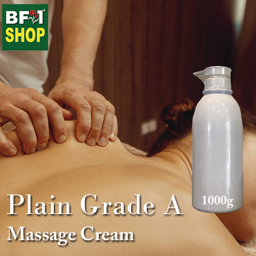 Massage Cream - Plain Grade A - 1000g