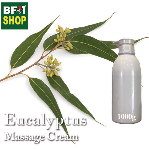 Massage Cream - Eucalyptus - 1000g