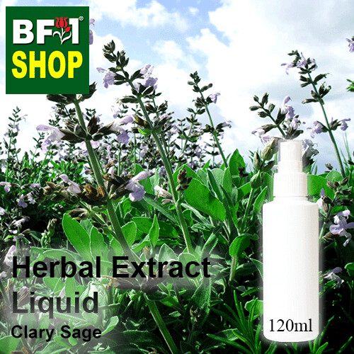 Herbal Extract Liquid - Clary Sage Herbal Water - 120ml