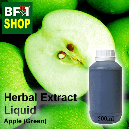 Herbal Extract Liquid - Apple (Green) Herbal Water - 500ml