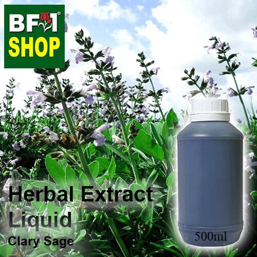 Herbal Extract Liquid - Clary Sage Herbal Water - 500ml