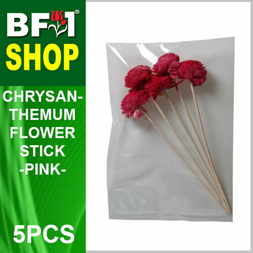 BAP- Reed Diffuser Flower Stick - Chrysanthemum - Pink x 5pc