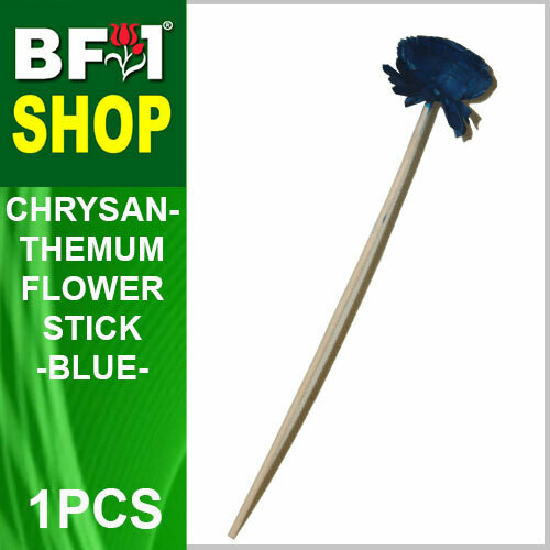 BAP- Reed Diffuser Flower Stick - Chrysanthemum - Blue x 1pc