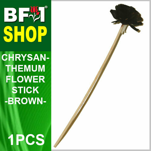 BAP- Reed Diffuser Flower Stick - Chrysanthemum - Brown x 1pc