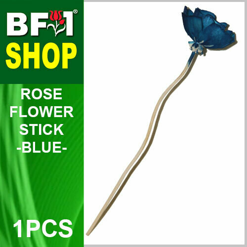 BAP- Reed Diffuser Flower Stick - Rose - Blue x 1pc