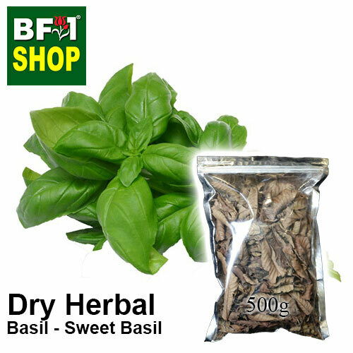 Dry Herbal - Basil - Sweet Basil ( Giant Basil ) - 500g