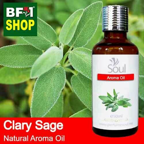 Natural Aroma Oil (AO) - Clary Sage Aroma Oil - 50ml