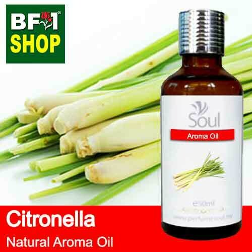 Natural Aroma Oil (AO) - Citronella ( Java Citronella ) Aroma Oil  - 50ml