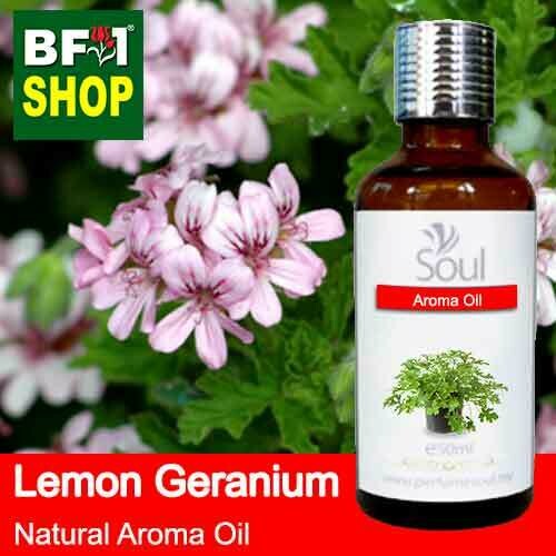 Natural Aroma Oil (AO) - Geranium - Lemon Geranium Aroma Oil  - 50ml