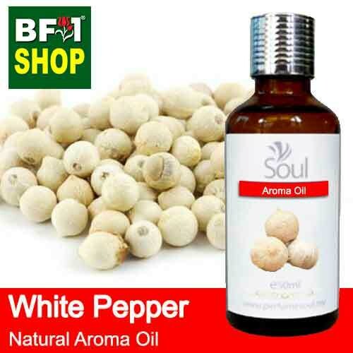 Natural Aroma Oil (AO) - Pepper - White Pepper Aroma Oil  - 50ml