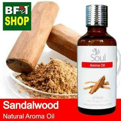 Natural Aroma Oil (AO) - Sandalwood Aroma Oil - 50ml