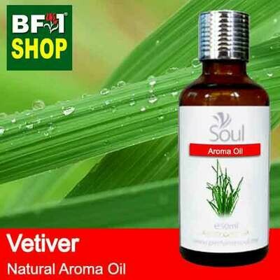 Natural Aroma Oil (AO) - Vetiver Aroma Oil - 50ml