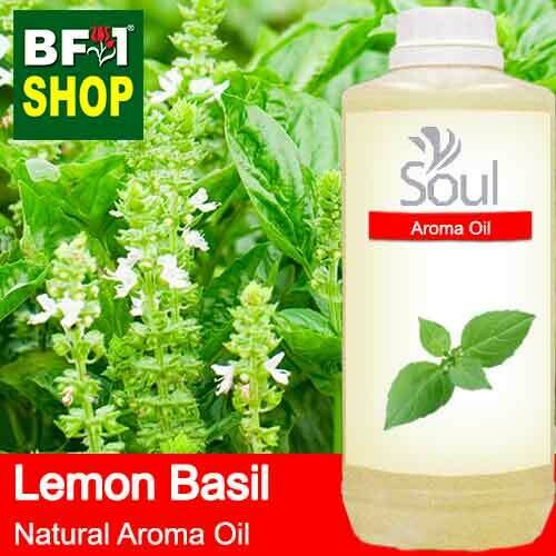 Natural Aroma Oil (AO) - Basil - Lemon Basil ( Citriodorum Basil ) Aroma Oil - 1L