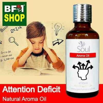 Natural Aroma Oil (AO) - Attention deficit Aroma Oil - 50ml
