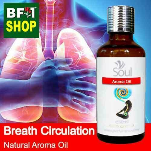 Natural Aroma Oil (AO) - Breath Circulation Aura Aroma Oil - 50ml