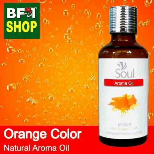 Natural Aroma Oil (AO) - Orange Color Aura Aroma Oil - 50ml