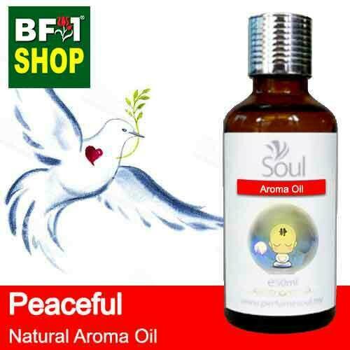 Natural Aroma Oil (AO) - Peaceful Aura Aroma Oil - 50ml