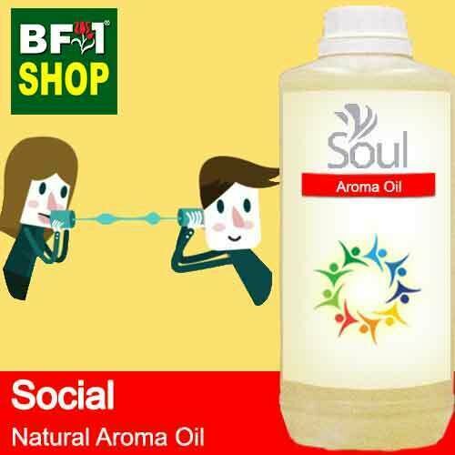 Natural Aroma Oil (AO) - Social Aura Aroma Oil - 1L