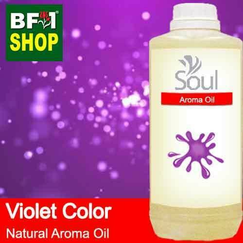 Natural Aroma Oil (AO) - Violet Color Aura Aroma Oil - 1L
