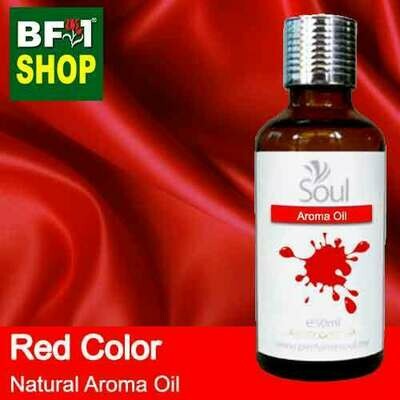 Natural Aroma Oil (AO) - Red Color Aura Aroma Oil - 50ml