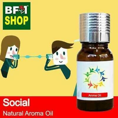 Natural Aroma Oil (AO) - Social Aura Aroma Oil - 10ml