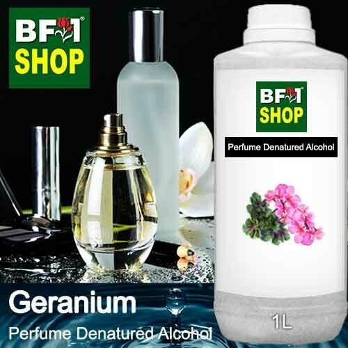Perfume Alcohol - Denatured Alcohol 75% with Geranium - 1L