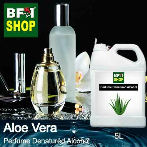 Perfume Alcohol - Denatured Alcohol 75% with Aloe Vera - 5L
