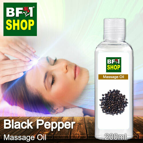 Palm Massage Oil - Black Pepper - 200ml