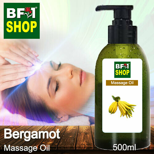 Palm Massage Oil - Bergamot - 500ml