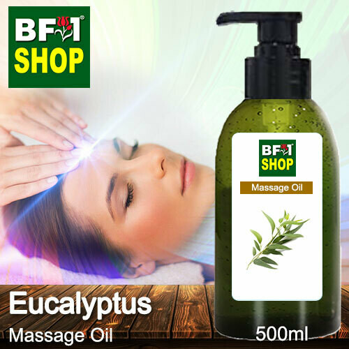 Palm Massage Oil - Eucalytups - 500ml