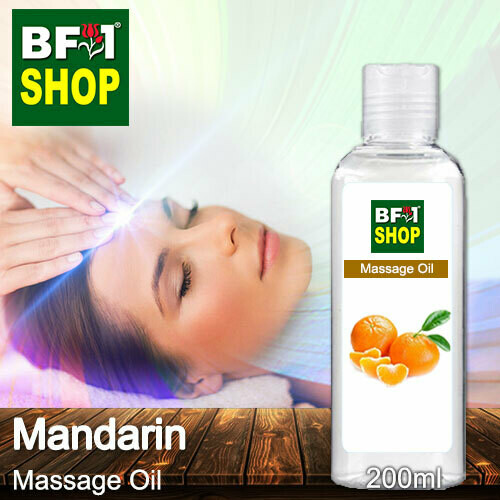 Palm Massage Oil - Mandarin - 200ml