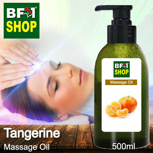 Palm Massage Oil - Tangerine - 500ml