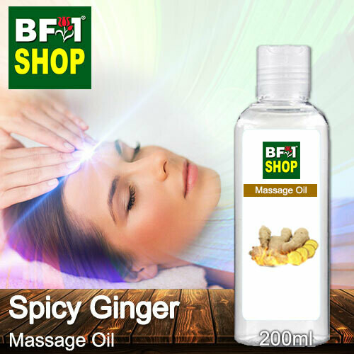 Palm Massage Oil - Spicy Ginger - 200ml