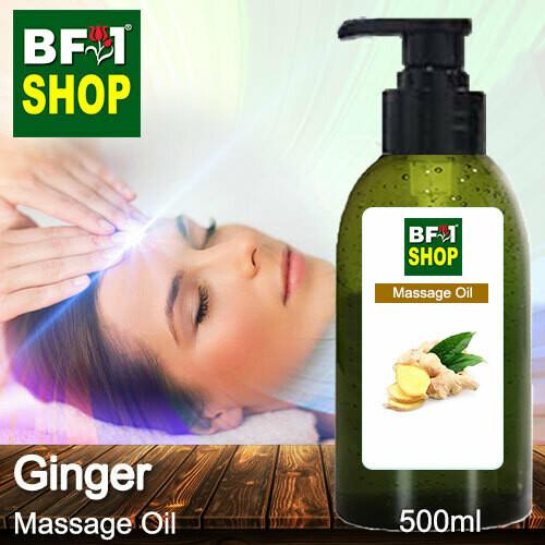 Palm Massage Oil - Ginger - 500ml