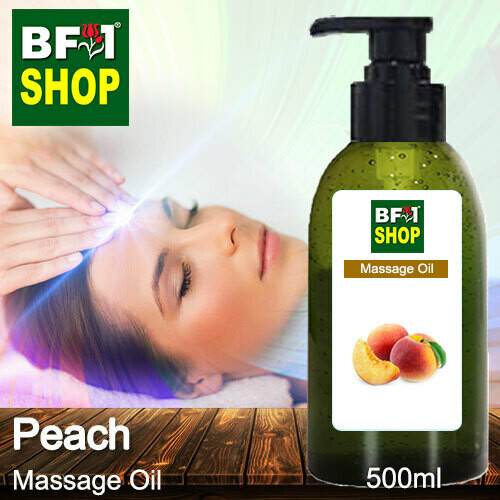 Palm Massage Oil - Peach - 500ml
