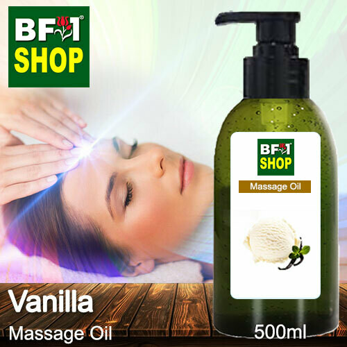 Palm Massage Oil - Vanilla - 500ml