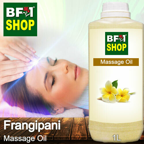 Palm Massage Oil - Frangipani - 1000ml