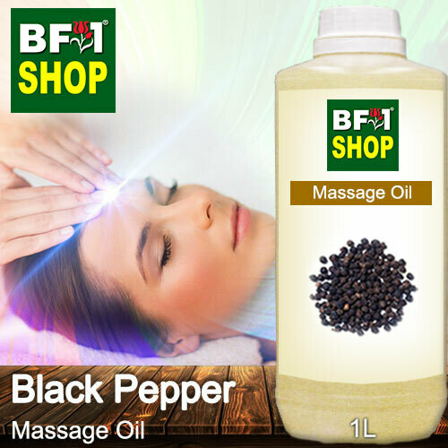Palm Massage Oil - Black Pepper - 1000ml