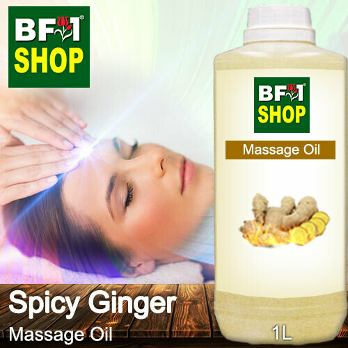 Palm Massage Oil - Ginger - Spicy Ginger - 1000ml