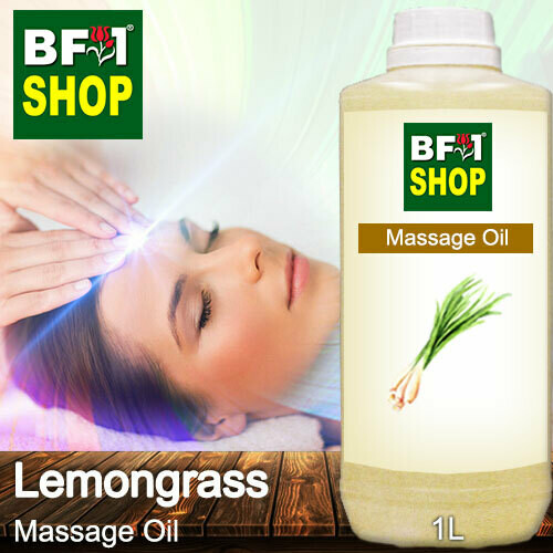 Palm Massage Oil - Lemongrass - 1000ml