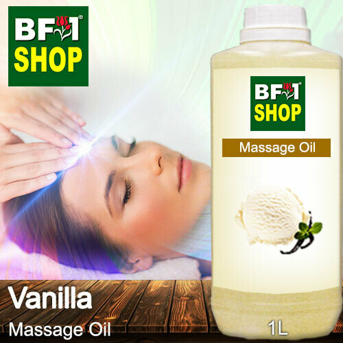 Palm Massage Oil - Vanilla - 1000ml
