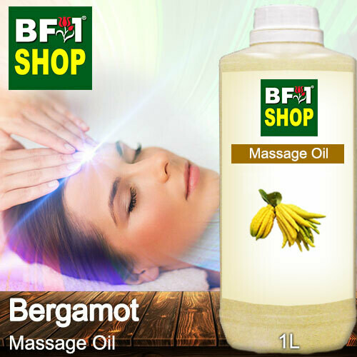 Palm Massage Oil - Bergamot - 1000ml