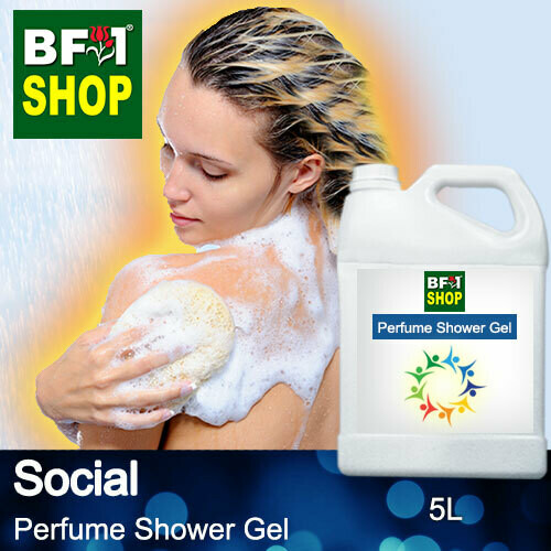 Perfume Shower Gel (PSG) - Social Aura - 5L