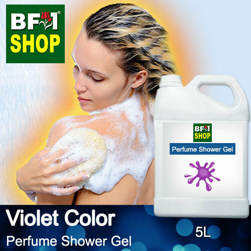 Perfume Shower Gel (PSG) - Violet Color Aura - 5L