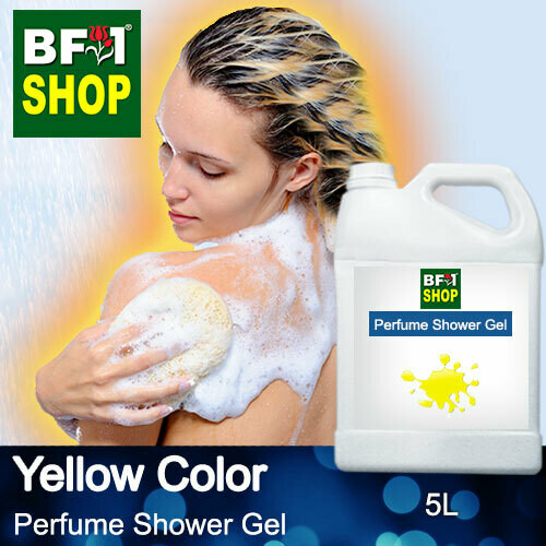 Perfume Shower Gel (PSG) - Yellow Color Aura - 5L