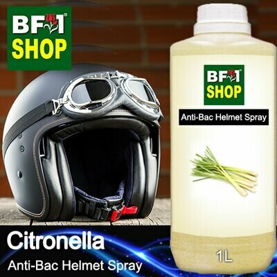 Anti-Bac Helmet Spray (ABHS1) - Citronella - 1L Anti-Bac Helmet Spray (ABHS1) - Citronella - 1L
