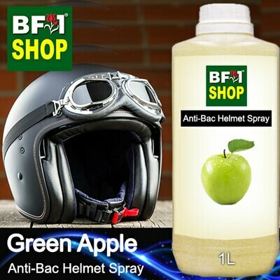 Anti-Bac Helmet Spray (ABHS1) - Apple - Green Apple - 1L Anti-Bac Helmet Spray (ABHS1) - Apple - Green Apple - 1L