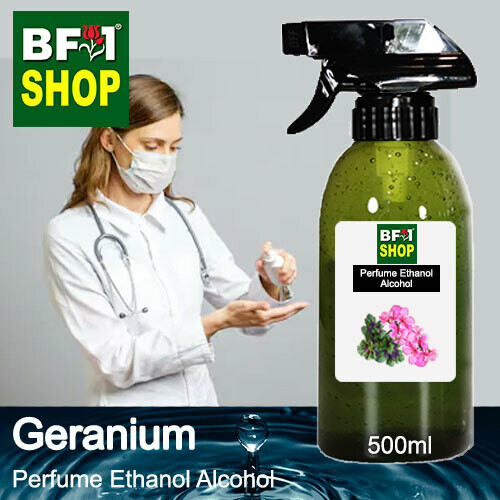 Perfume Alcohol - Ethanol Alcohol 75% with Geranium - 500ml