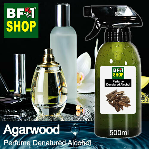 Perfume Alcohol - Denatured Alcohol 75% with Agarwood - 500ml