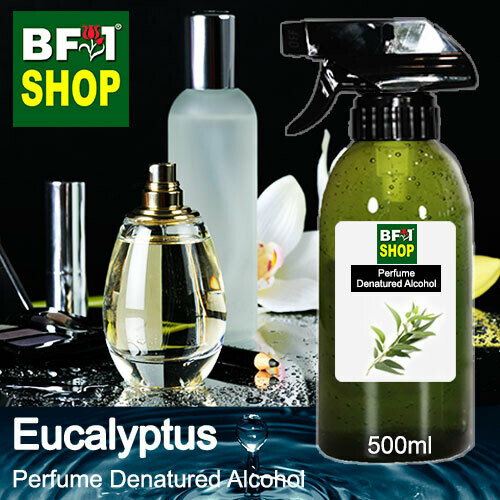 Perfume Alcohol - Denatured Alcohol 75% with Eucalyptus - 500ml